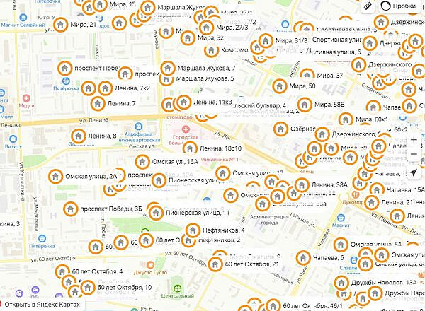 Карта убежищ москвы и подмосковья