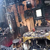 В Нижневартовске сгорела дача. Два человека пострадали