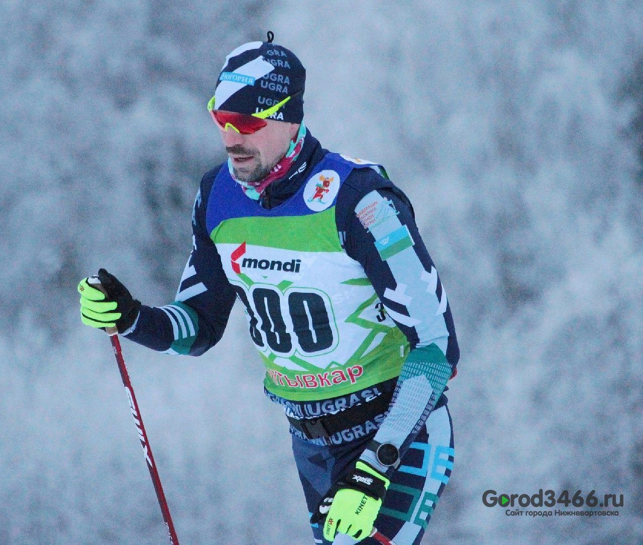 Югорчанин завоевал золото на всероссийских соревнованиях по лыжным гонкам