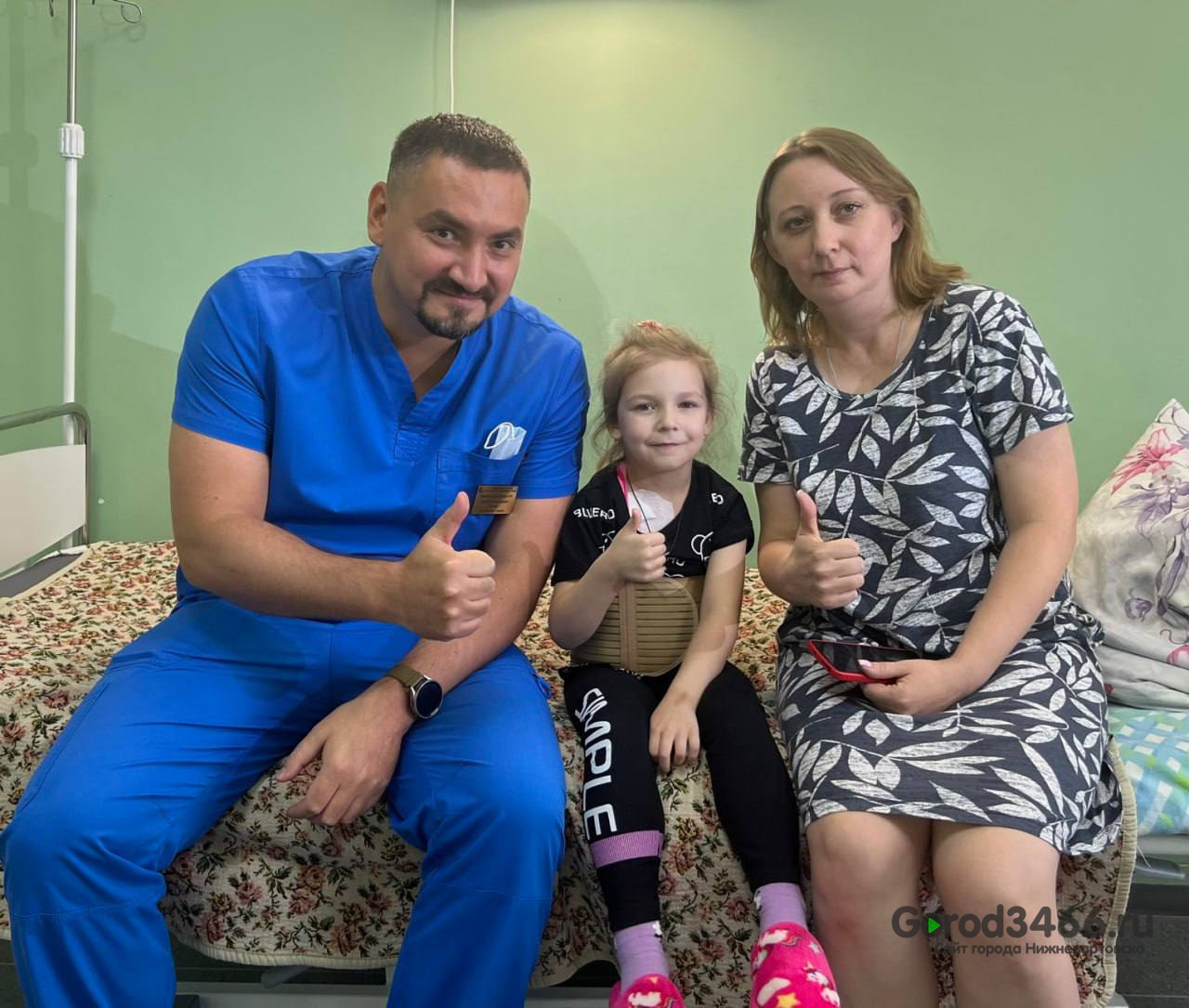 Медики в ХМАО спасли 4-летнюю девочку, у которой киста занимала половину брюшной полости