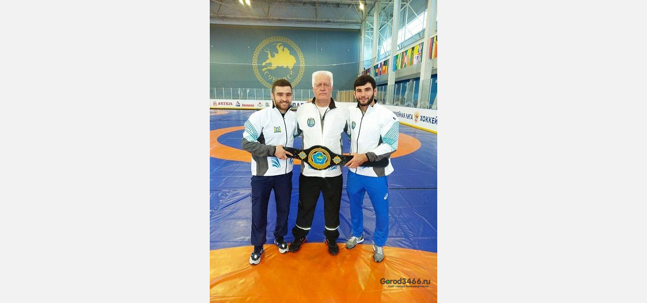 Нижневартовский борец стал трехкратным чемпионом страны