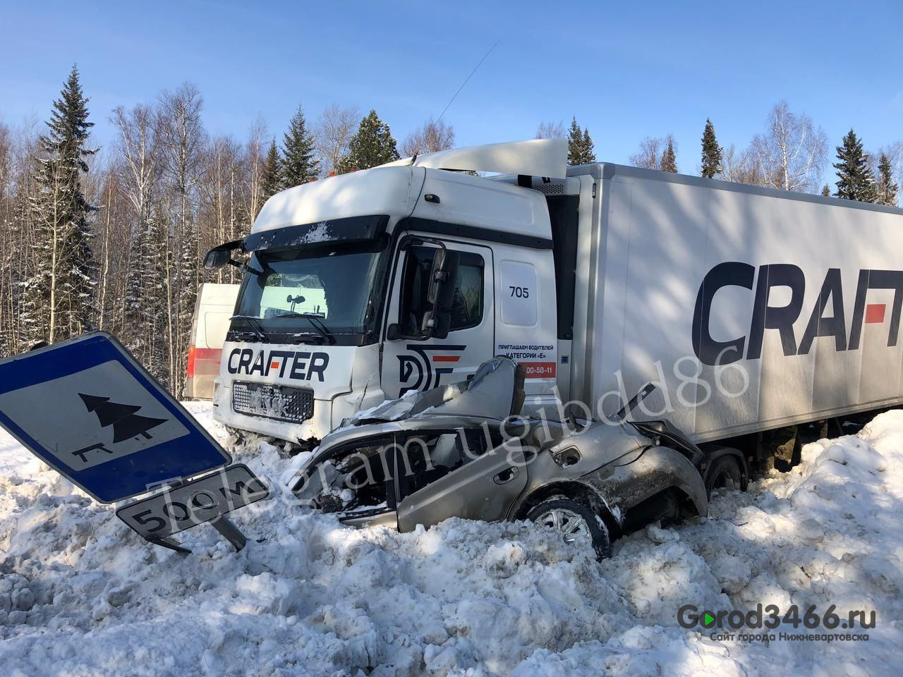 В Югре за выходные в ДТП погибли 3 человека