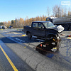 Под Нижневартовском лоб в лоб столкнулись два автомобиля