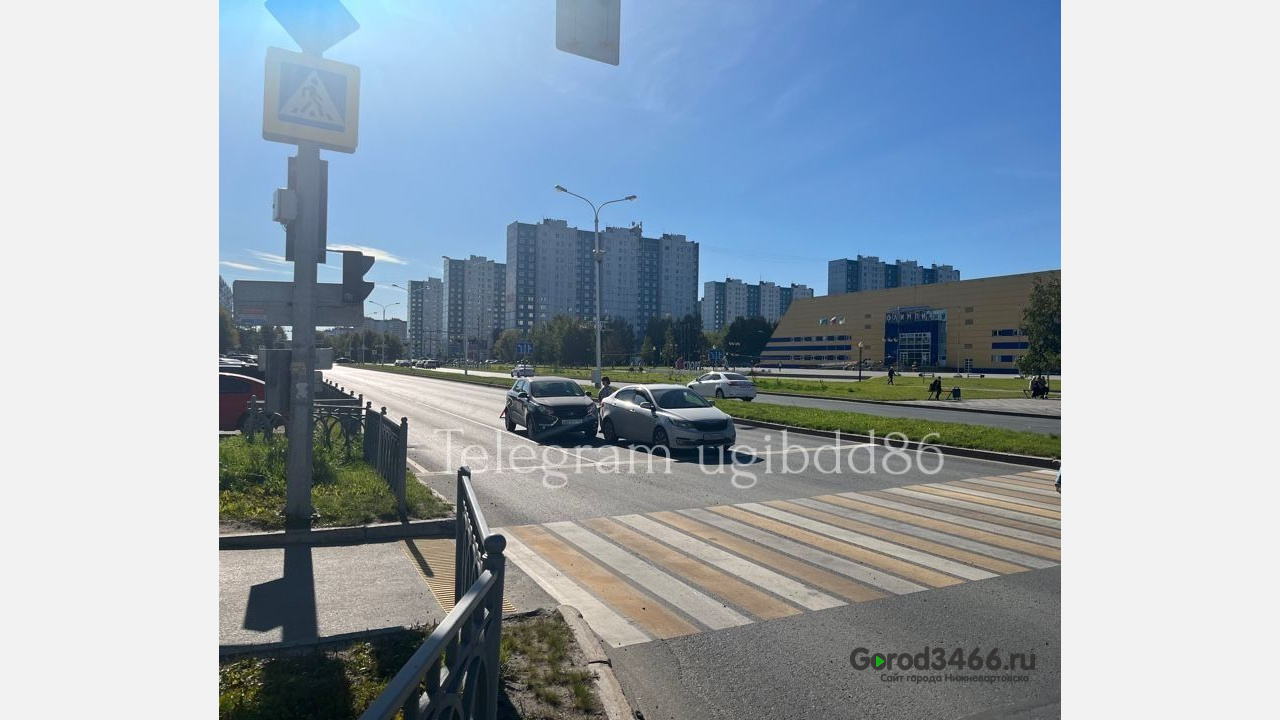 В Нижневартовске в ДТП пострадал ребенок