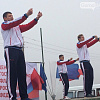 Именитые спортсмены Нижневартовска провели мегазарядку в честь Дня Государственного флага РФ