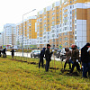 Теперь еще зеленее. Сегодня в городе высадили 200 саженцев рябины и черемухи