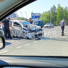 В Нижневартовске произошла авария с участием автомобиля ЧОП