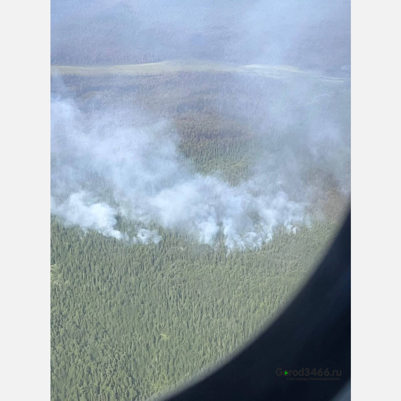 В Нягани обнаружили превышение вредных веществ в воздухе из-за пожаров
