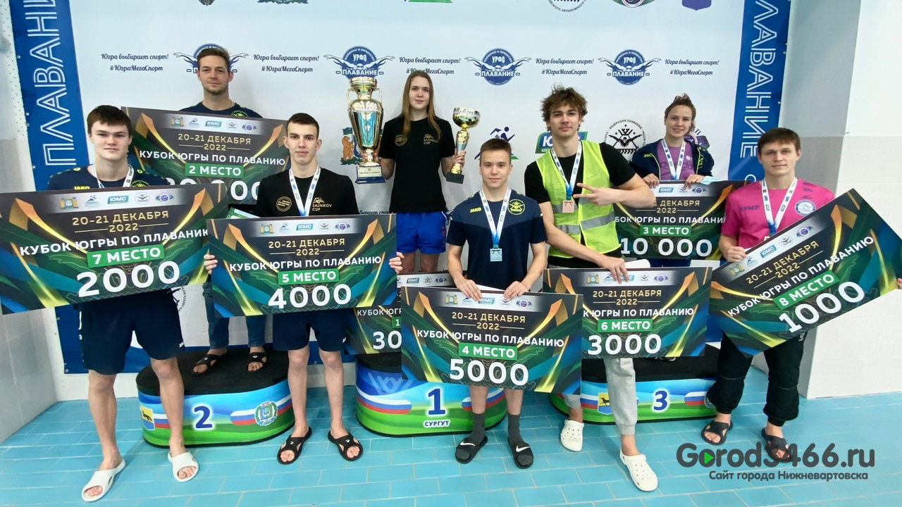 Вартовчанка выиграла Кубок Югры по плаванию