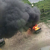 Самовольная утилизация. Дети подожгли очередной автомобиль