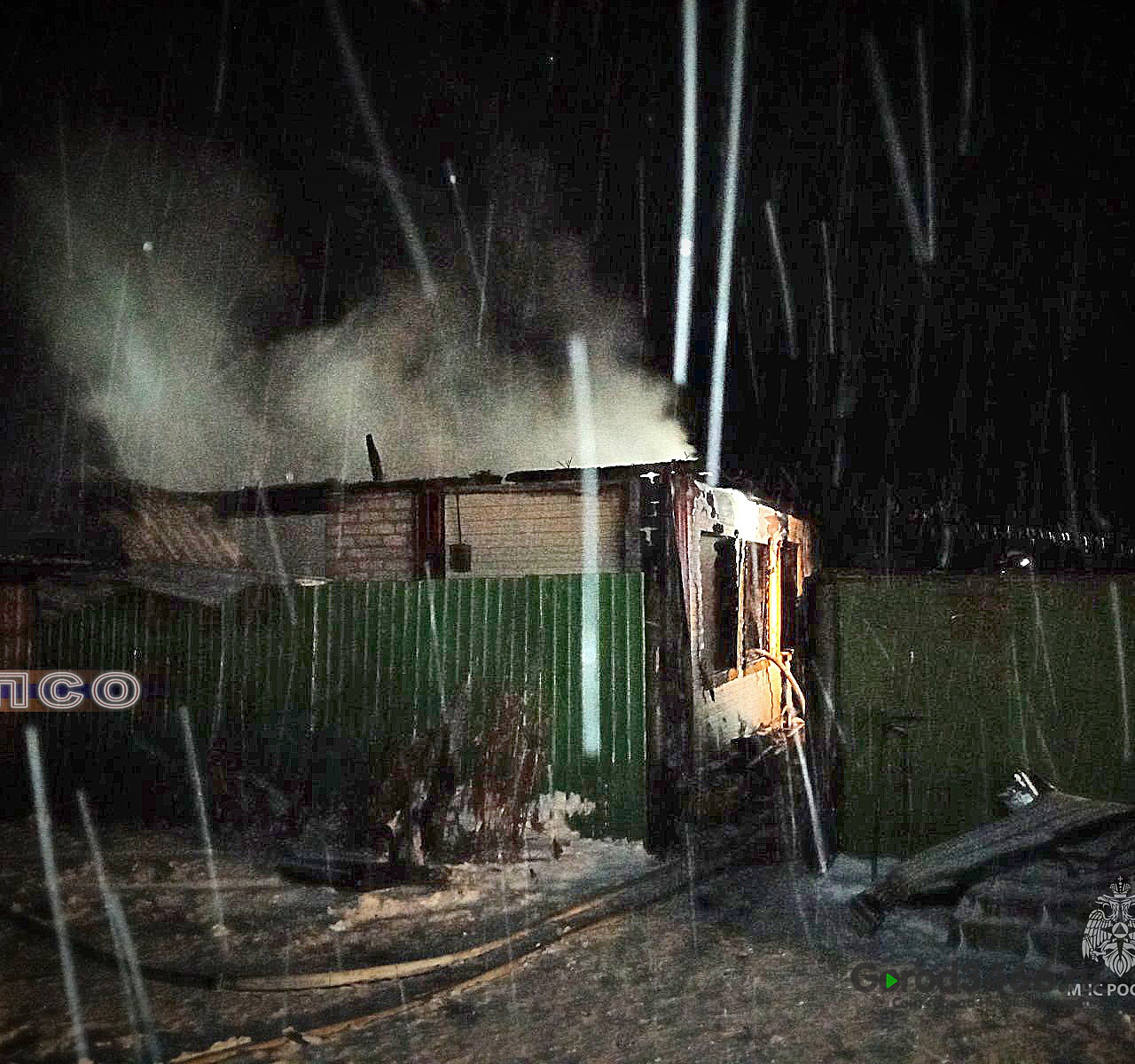 На пожаре под Нижневартовском погибли двое мужчин